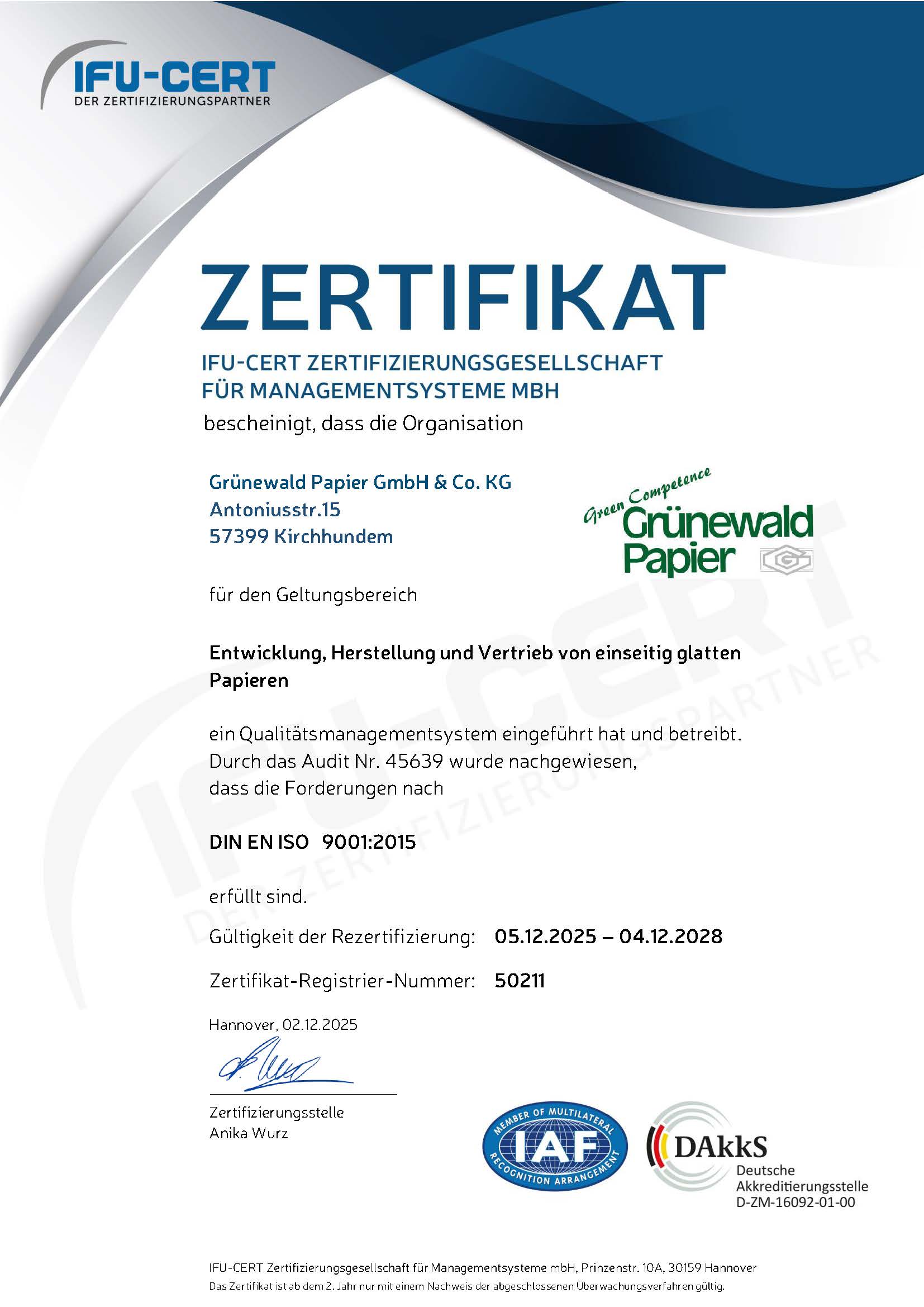 DIN EN ISO 9001